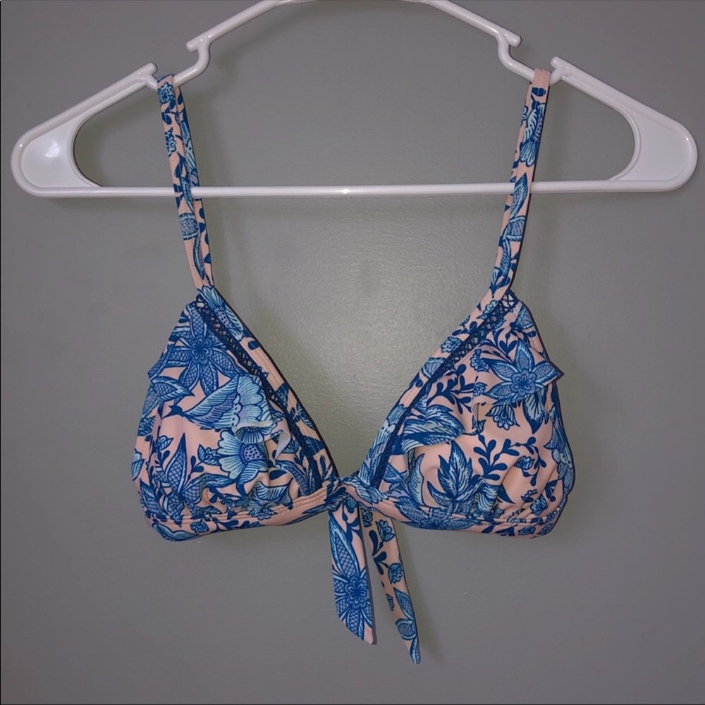 Xhilaration | Floral Triangle Bikini Set